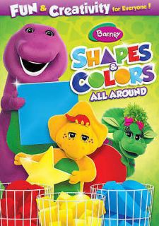 barney shapes colors all around new dvd 
