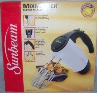 Sunbeam Mixmaster Hand Mixer 6 Speed Brand New