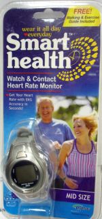 Smart Health Watch Contact Heart Rate Monitor Mid Size New in SEALED