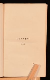 very scarce complete set of Granby a novel by Thom as Lister with