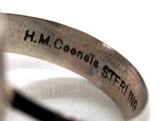 Harlan Coonsis – Eagle Ring Fascinating Inlay Art