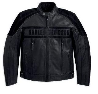 Harley Davidson Mens Challenger Waterproof Leather Jacket 97063 11VM