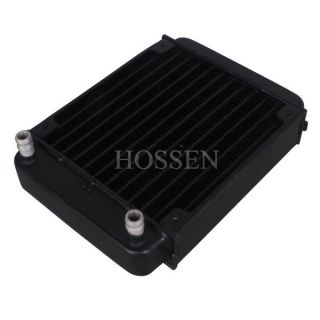 Black Aluminum Heat Exchanger Radiator for PC CPU Water Cooling System