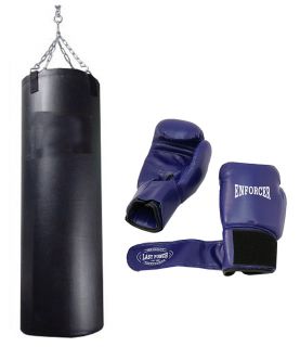 Punching Bag Pro Boxing Pair Gloves Heavy Duty New