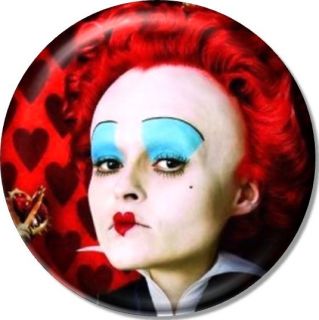 Queen of Hearts 1 25 Pin Button Badge Magnet Alice Wonderland Tim
