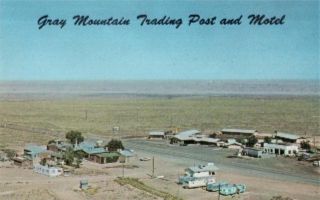 Gray Mountain Arizona Gray Mountain Motel Postcard