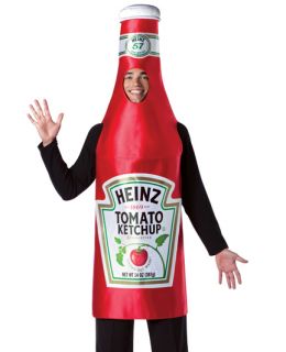 Heinz Catsup Ketchup Bottle Funny Adult Halloween Costume