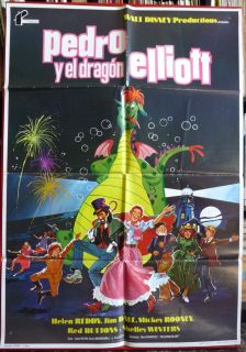  1978 Movie Poster Spanish Walt Disney Helen Reddy Mickey Rooney