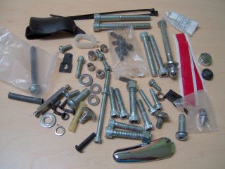 Misc Lot of Harley Davidson Hardware and Small Parts