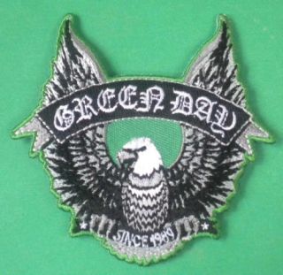 Green Day New Jacket Rock Punk Band Sew Iron on Patch