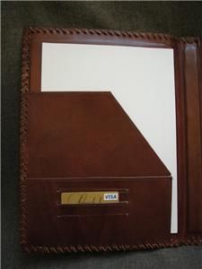 A4 Portfolio   LUXURY Handcrafted Heavyweight Vintage Leather