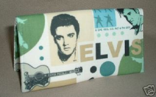Elvis Presley The King Checkbook Cover