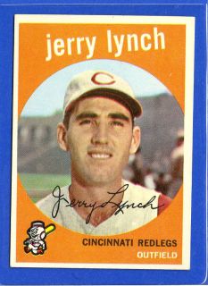 1959 Topps Break 97 Jerry Lynch Mint
