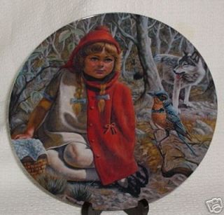 Little Red Riding Hood Plate by Gregory Perillo