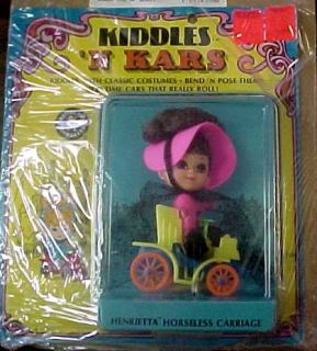 Henrietta Horseless Carriage Liddle Kiddle 1968