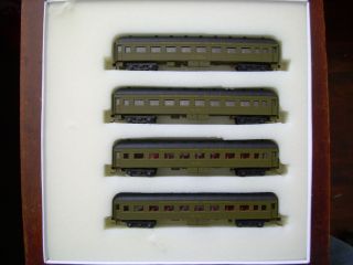 6x Southern Pacific Harriman Commuter cars. Collectors Items