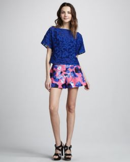 cropped top susie pouf shorts $ 215 265 spring 2013 runway
