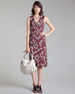 Marni Floral Print Faille Top & Skirt   