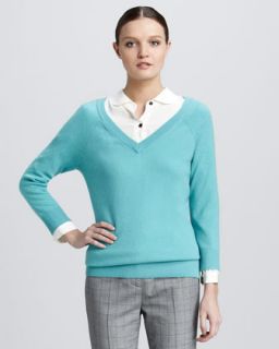 kate spade new york Drew V neck Sweater   