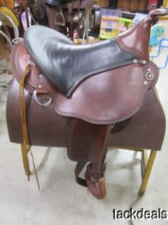 Henry Miller Gaited Horse Suspended Seat Comfort Trail Saddle Lightly