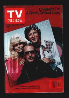TV Guide O 1979 WKRP Gary Sandy Loni Anderson Hesseman