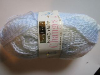 One Skein Hayfield Pretty Baby Changes Color 093003
