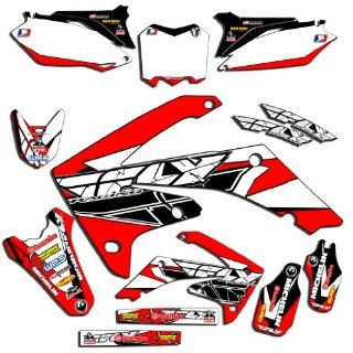  2000 2003 Honda XR 50 Fly 2013 Red Graphics    Automotive