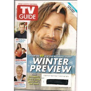   TV GUIDE JANUARY 4TH TO 17TH, 2010 WINTER PREVIEW 
