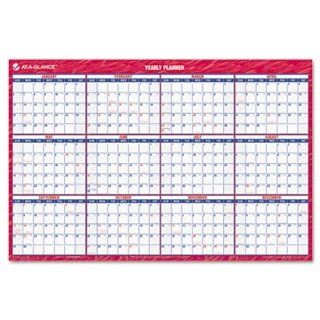  Wall Planner, Large Wall, Red, 2013 (PM326 28)