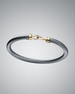 David Yurman 5mm Cable Buckle Bracelet   