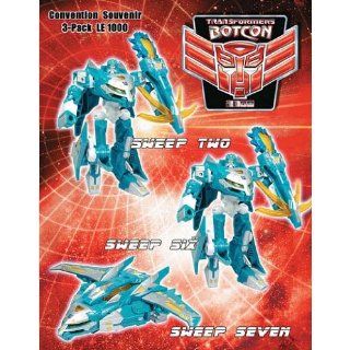 Transformers Botcon 2009 Sweeps Two Action Figures Toys