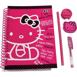 Hello Kitty Journal Stationary Set