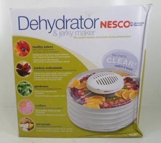 Nesco American Harvest FD 37 400 Watt Food Dehydrator 60 retail value