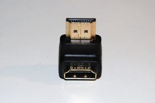 HDMI Male Female Angular Plug 3D Flat Screen LCD LED TV Cable Adapter