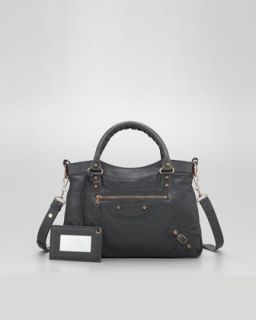 Giant 12 Rose Golden Town Bag, Anthracite