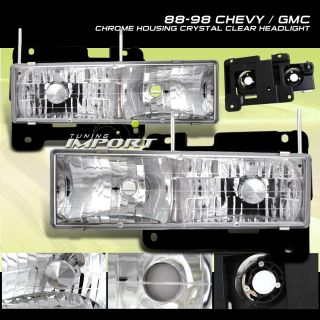 Headlight Assembly GMC K1500 Suburban 92 99 98 97 96 95
