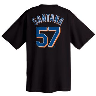  Johan Santana New York Mets Name and Number T Shirt