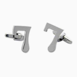 Number 7 Cufflinks Jewelry 