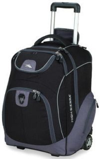 High Sierra Powerglide Wheeled Laptop School Backpack Black WBP54066