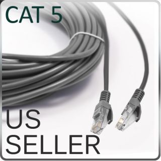  RJ45 Patch Network Ethernet Grey Cable Cord High Speed Internet