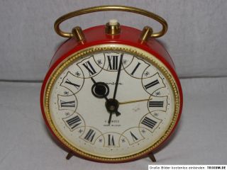 Alter Wecker Made in USSR 4 Jewels Alarm Clock Wecker