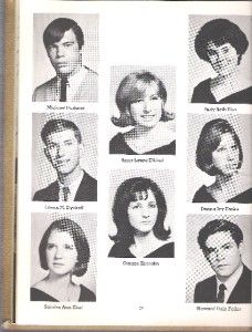 1966 Hewlett High School Yearbook Patches Designer Donna Karan Hewlett