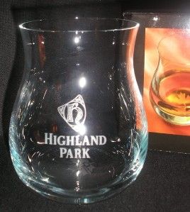 Highland Park Official Glencairn Canadian Whisky Glass Scotch Whisky
