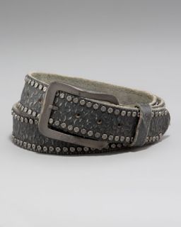 Heritage by WILL Leather Goods Cosmic Studded Belt   