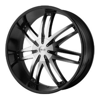 Helo HE868 22x9.5 Black Wheel / Rim 5x5 & 5x5.5 with a 15mm Offset and