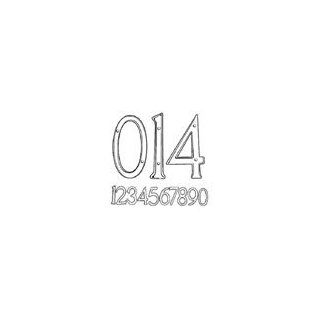 Ultra Hardware 53065 Solid Brass House Number 3