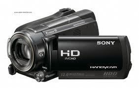 Sony Handycam HDR XR500V 120 GB Camcorder Black