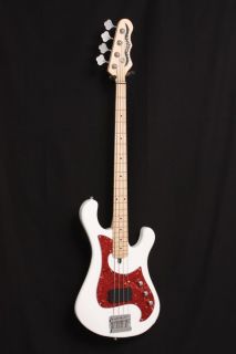 Dean Hillsboro Single Electric Bass Guitar Classic White 889406707467