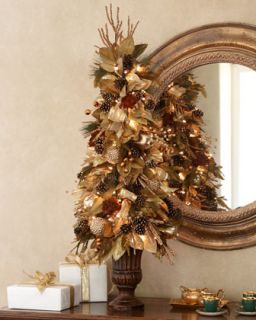 NM EXCLUSIVE Bronze & Gold Christmas Tree   