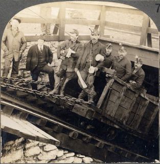 Miners Going Into The Slope Hazelton Keystone Meadville Pennsylvania